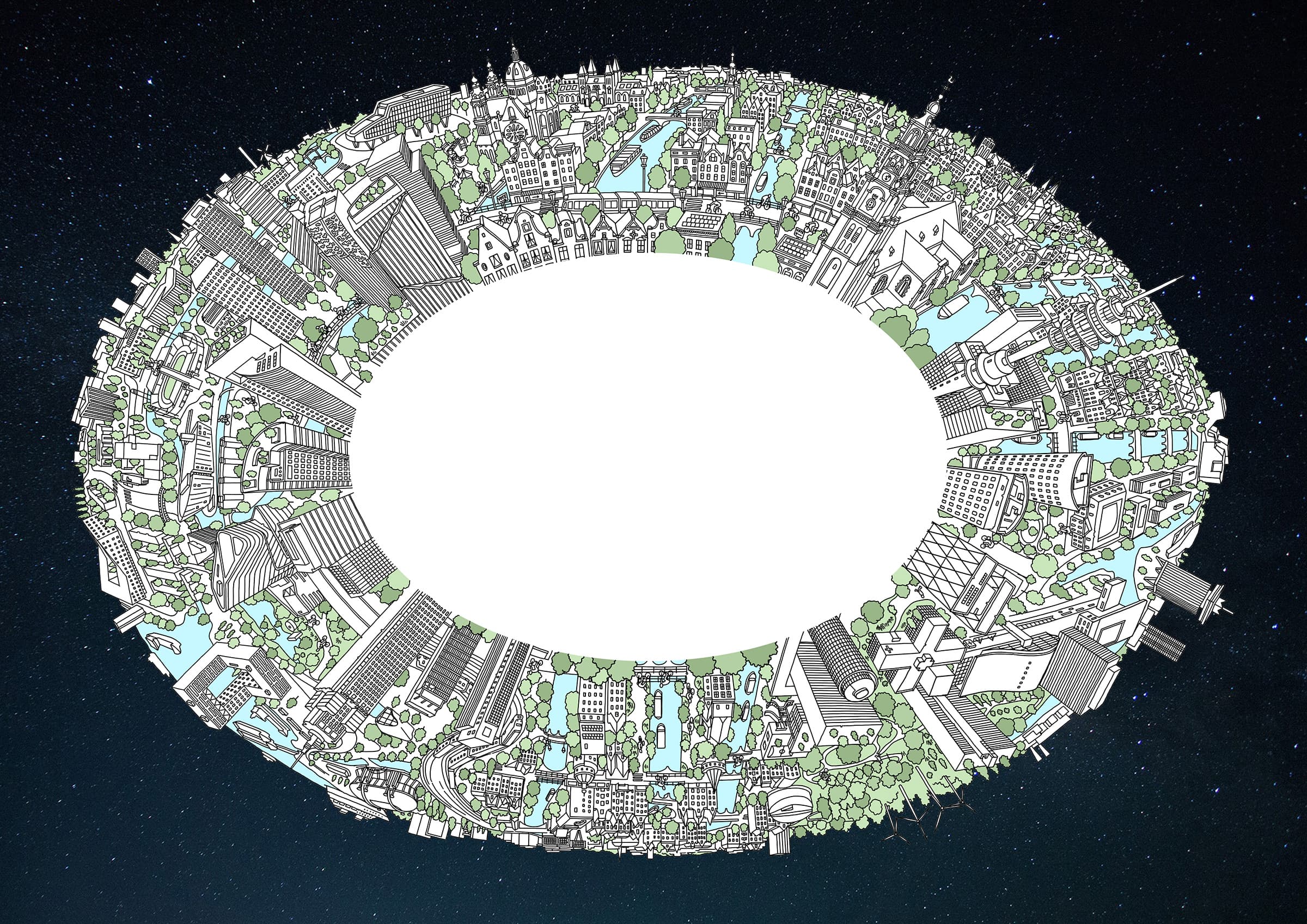 Amsterdam City Doughnut (Circular Economy)