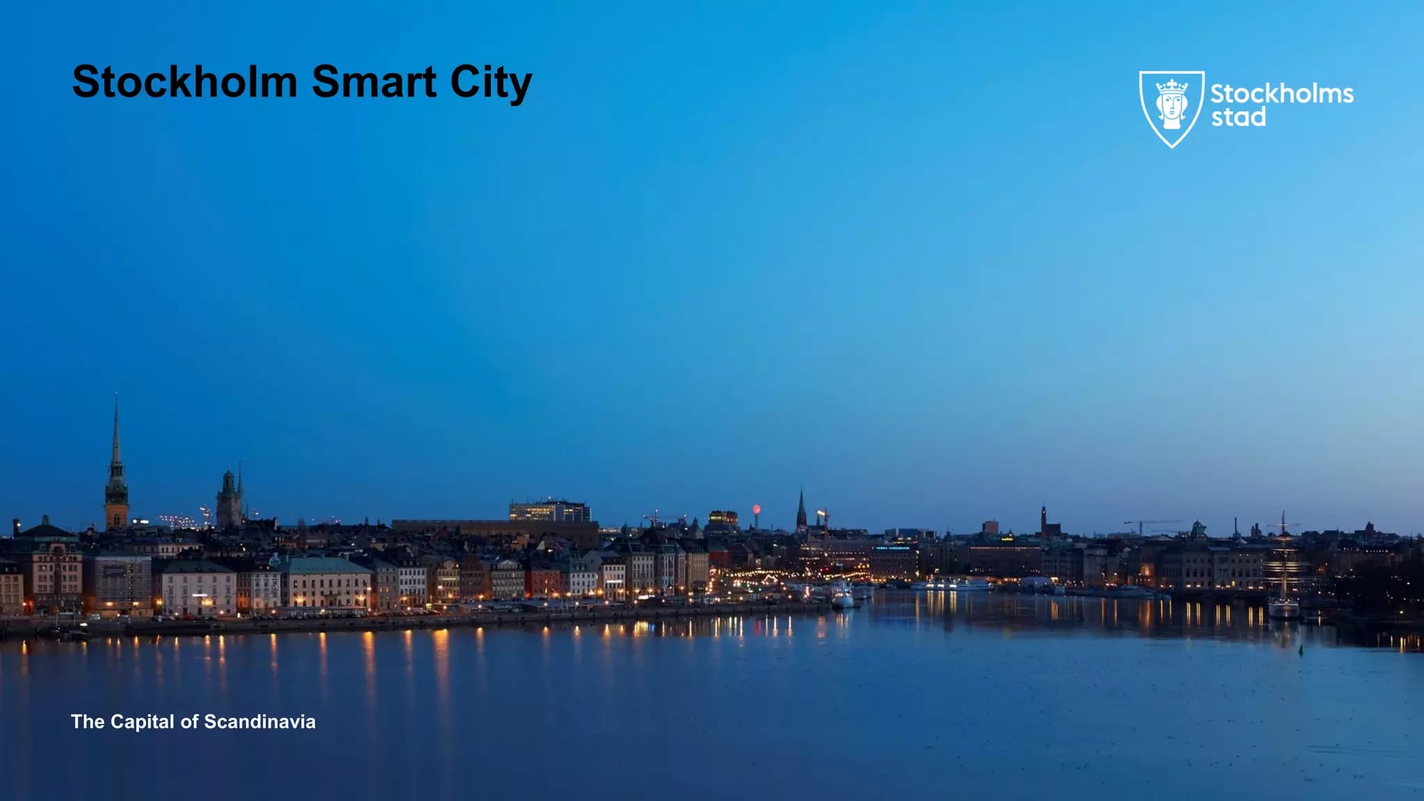 Stockholm Smart and Connected City Strategy
