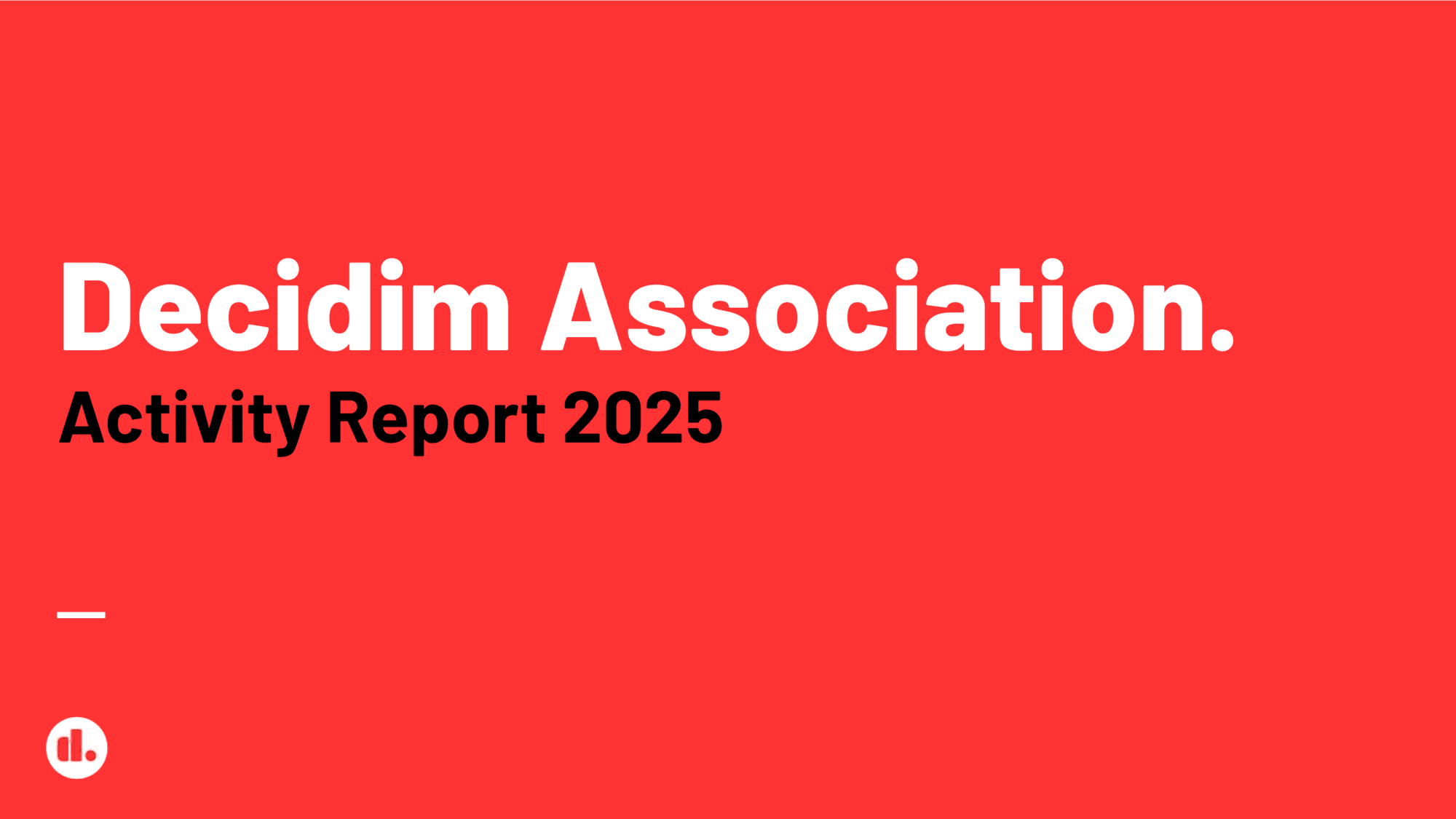 Decidim Activity Report 2025