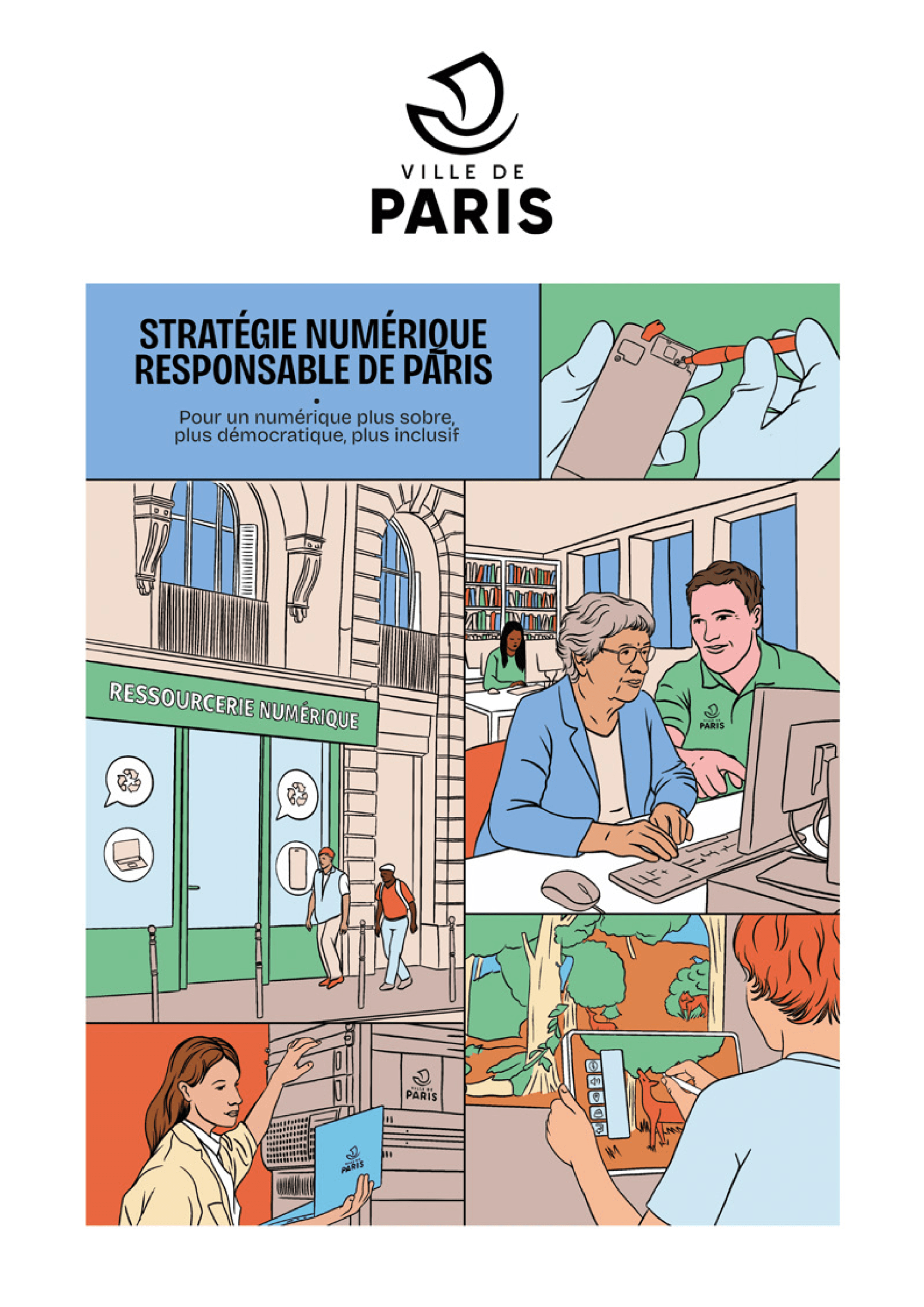 Stratégie numérique responsable de Paris — dossier de presse
