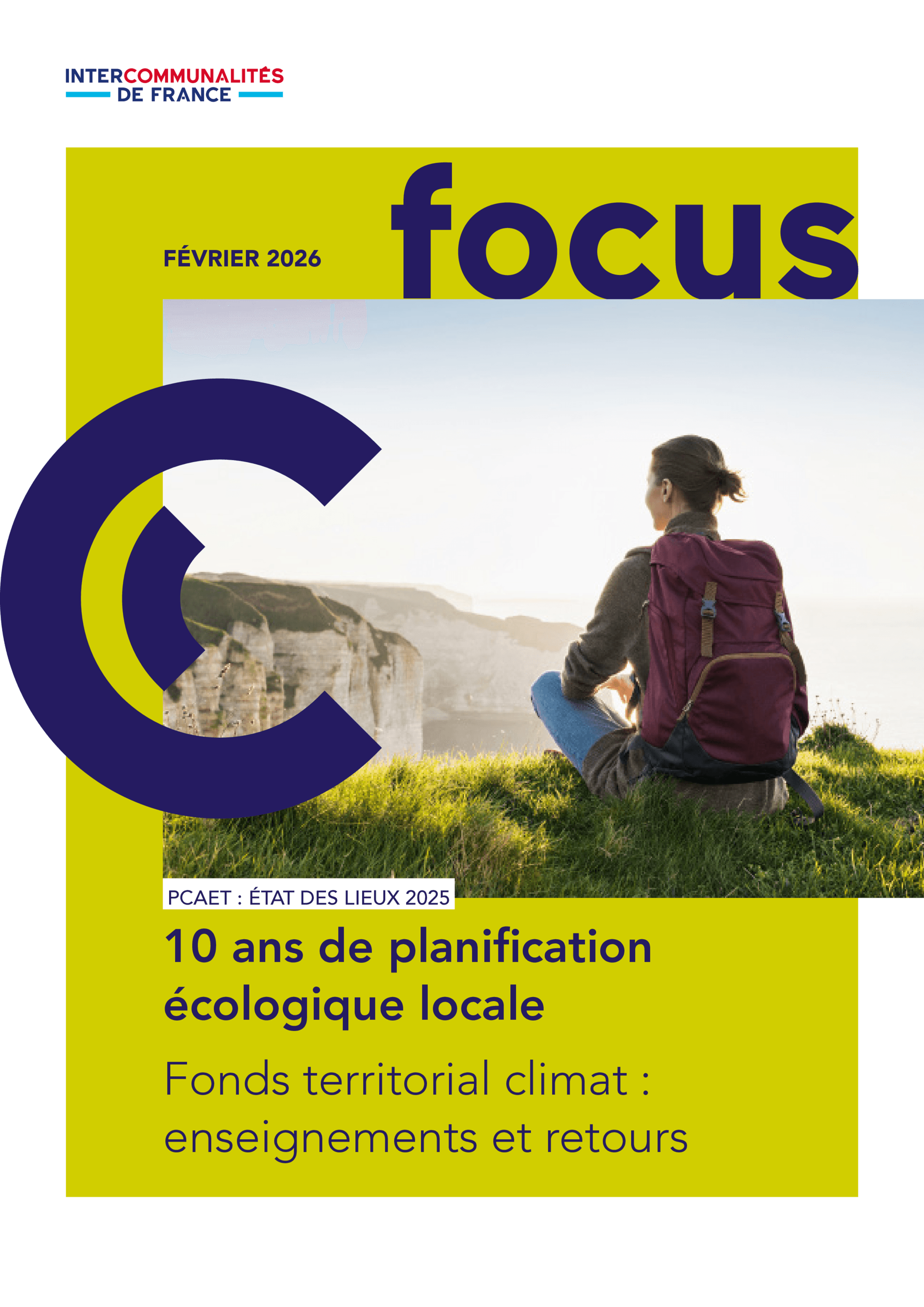 PCAET : état des lieux 2025 — 10 ans de planification écologique locale (Intercommunalités de France, février 2026)