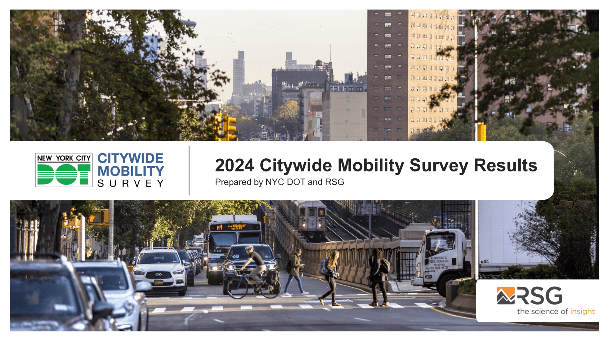 2024 Citywide Mobility Survey — results (NYC Department of Transportation)