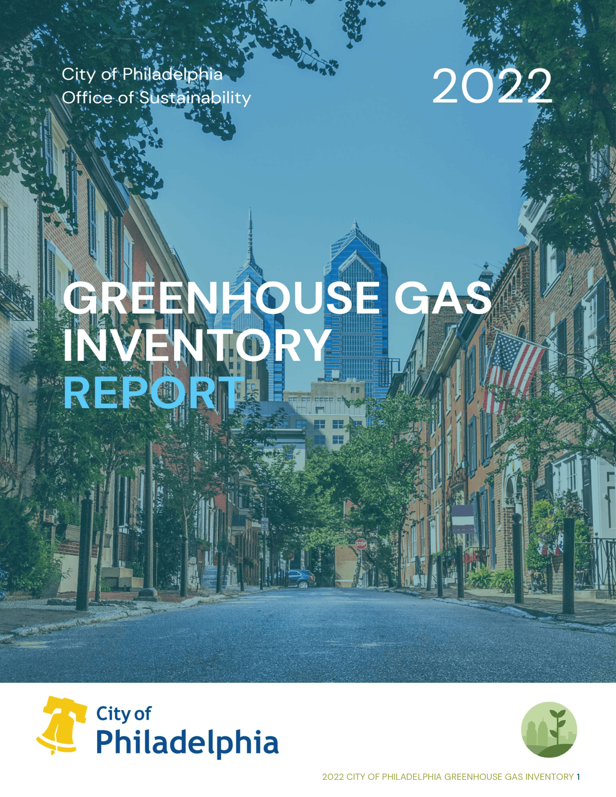 2022 City of Philadelphia Greenhouse Gas Inventory