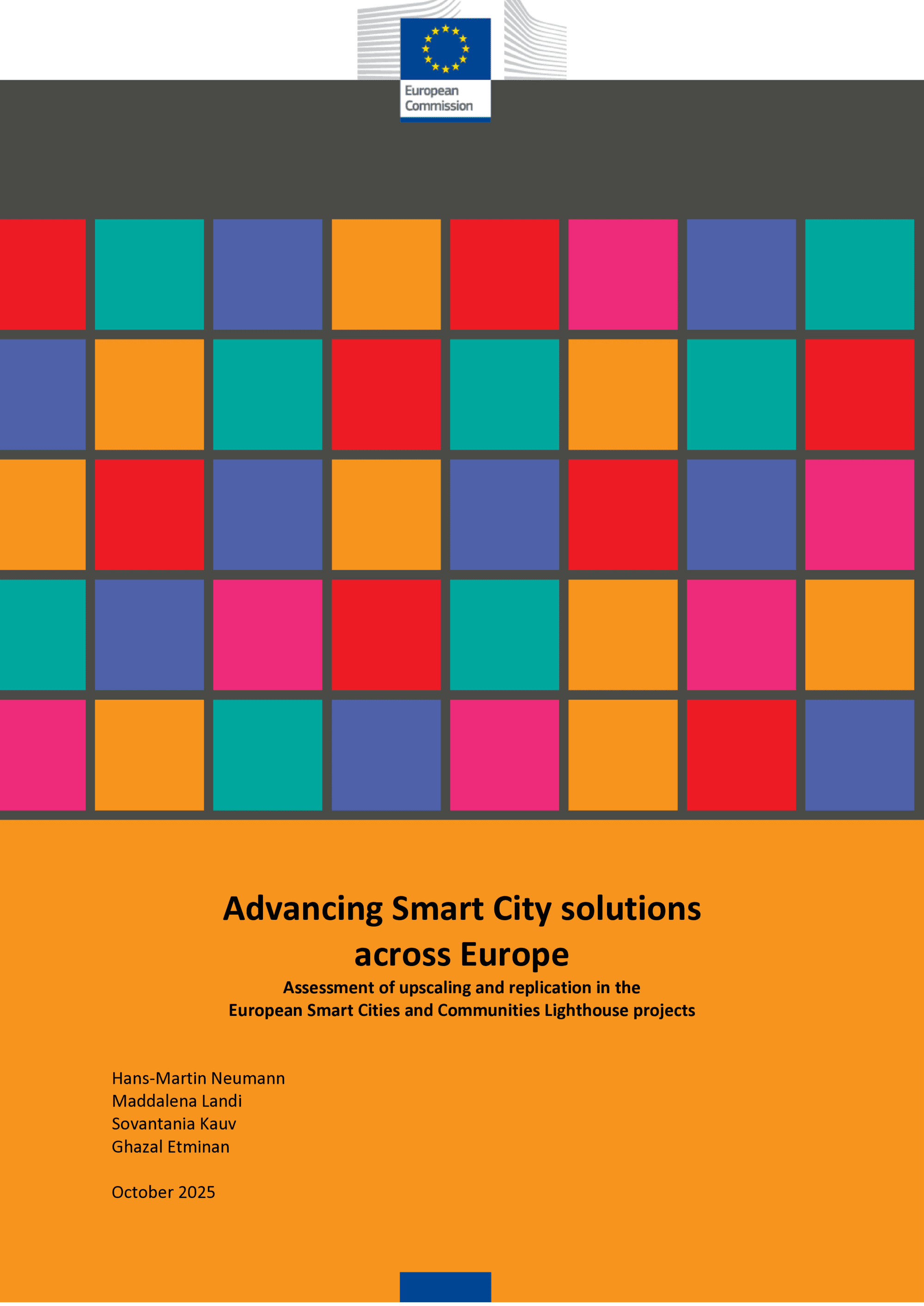 Advancing Smart City solutions across Europe – Assessment of upscaling and replication in the European Smart Cities and Communities Lighthouse projects (CINEA / Scalable Cities, October 2025)